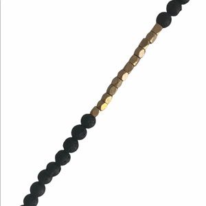 BOUTIQUE: Black + Gold Layering Necklace